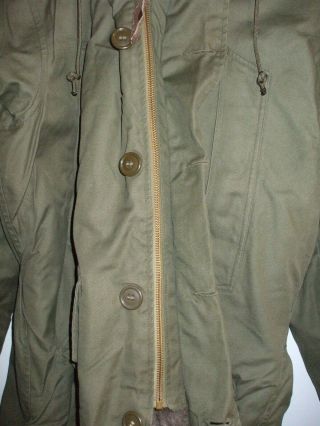 Army Air Forces heavy Winter Jacket,  circa 1940 ' s US Air Force 6