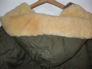 Army Air Forces heavy Winter Jacket,  circa 1940 ' s US Air Force 8