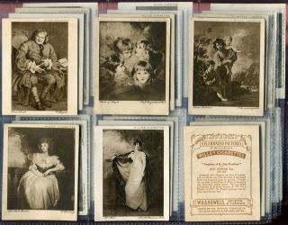 Tobacco Card Set,  Wd & Ho Wills,  Celebrated Pictures,  Early 1900 Art