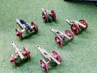 Marx Miniature Playset Cannons