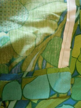 Vintage Curtain 70s Fabric ' Desemona ' Grace Sullivan Moygashel Heals era 3