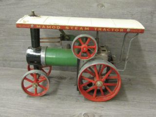 Vintage Mamod Steam Tractor Steam Engine Te1a Green Red