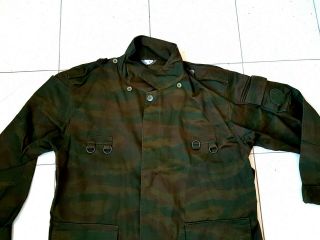 Bosnian Serb Army Green tiger stripe camouflage jacket Serbia Serbian blouse war 2