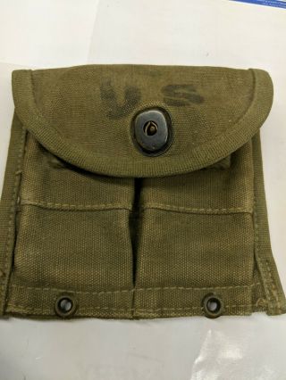 30 Carbine Ammo Pouch With 2 Kci - 15rd Magazines