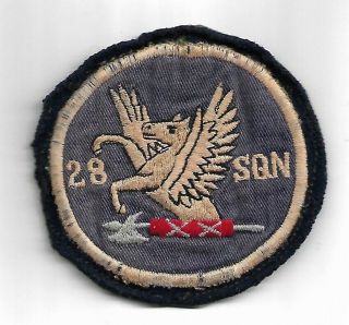 Raf No.  28 Squadron Kai Tak Whirlwind - Wessex Helicopter Patch 70 