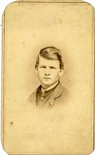 Civil War Cdv Union Soldier By Shafer Of Youngstown Ohio