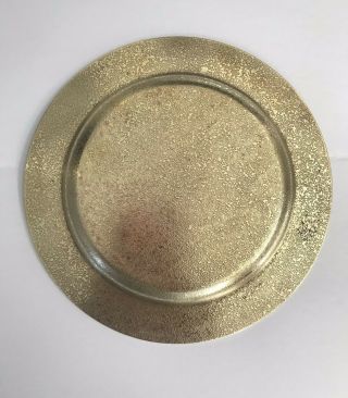 VINTAGE TIFFANY STUDIOS GOLD GILT BRONZE DORE DECORATIVE PLATE 1794 2