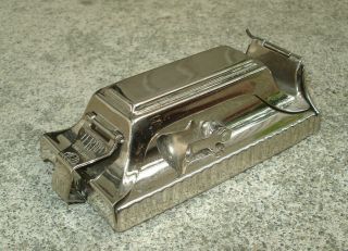 Antique Terna Swiss Made Metal Curling Iron Heater Patented Vintage Meta No.  10