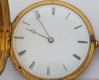 Very Rare Tiffany Patek Philippe Civil War Era 18k Gold Pocket Watch w Papers 2