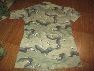 UNKNOWN? MILITARIA ARMY COTTON CAMO FIELD JACKET 1,  Very Good 6