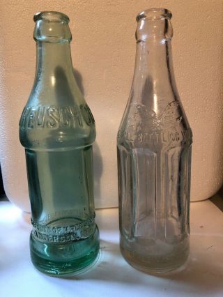(2) Anderson Indiana Bottles Kreusch Co & Eagle Bottleing