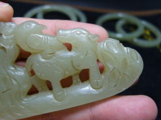 FINELY CARVED CHINESE Jade Statue - See Video 1 5