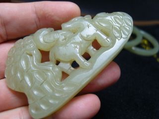 FINELY CARVED CHINESE Jade Statue - See Video 1 7