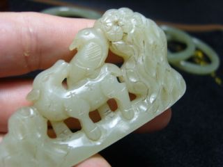FINELY CARVED CHINESE Jade Statue - See Video 1 8
