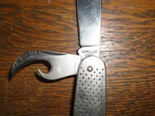 Vintage 1967 Camillus US Military Pocket Knife Vietnam Era 2
