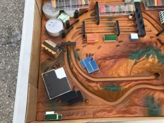 Micro Miniature Train Set With Layout Complete VTG Apollo Train Set W/ Box 7