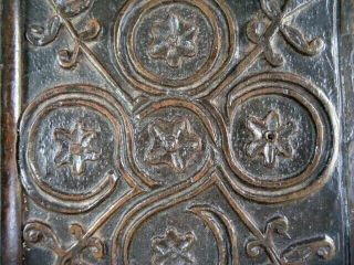 17th Century Oak Carved Intricate Panel