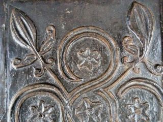 17TH CENTURY OAK CARVED INTRICATE PANEL 6