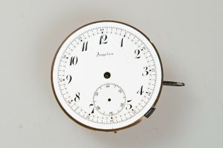 Angelus Quarter Repeater Chronograph Pocket Watch Movement To Repair Or Parts