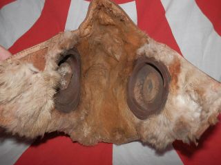 WW2 Japanese Army Helmet for Winter of a Flying corps pilot.  1941VeryGoodMrUCHIDA 7