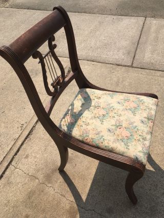 2 Charlotte Chair Company Lyre Back