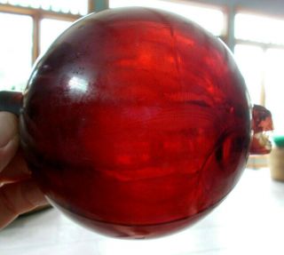 Red Flashed S L R Co Lightning Rod Ball 8