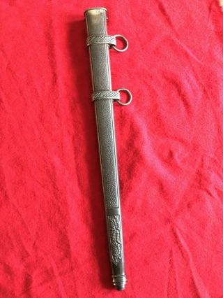 Wwii German Dagger Scabbard Luftwaffe No Dents Or Issues Perfect