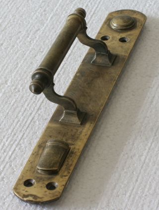 Antique Russian Imperial Brass Door Handle -