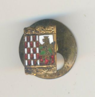 Ultra Rare Croatia Ustasha Pin Badge Of A Bulgarian Vmro Squad Guard