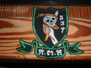 Cambodian Khmer Special Forces F.  A.  N.  K.  Team 537 Patch