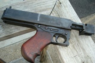 THOMPSON 1928 A1 UPPER SNOUT WW2 WAR RELIC 1928 ARTIFACT MATCHING NUMBERS 9