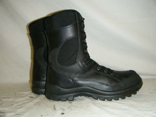 German Austrian Army Military Police Issue Assault Para Leather Boots Size 9 43 4