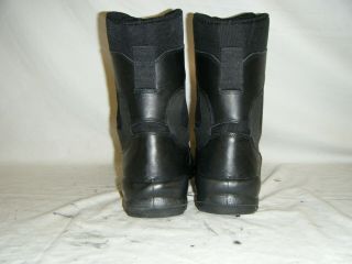 German Austrian Army Military Police Issue Assault Para Leather Boots Size 9 43 5
