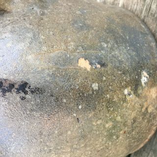 Antique Brown Beehive Stoneware Crock Jug 9 
