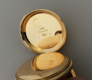 Vintage 14k Yellow Gold A.  W.  Co.  Waltham Pocket Watch - 6