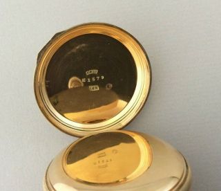 Vintage 14k Yellow Gold A.  W.  Co.  Waltham Pocket Watch - 7