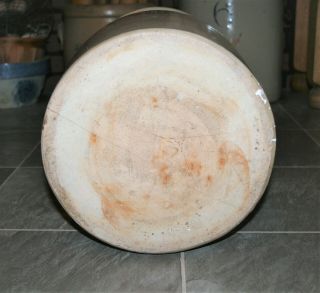 Union Stoneware Pottery Elephant Ear 6 Gallon Churn Crock Red Wing Minn 6