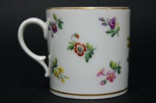 Fine Quality Early Coffee Can - Hand Painted Coffee Cup Very Rare Info Welcome
