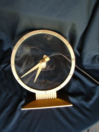 Art Deco Jefferson Golden Hour Vintage Mystery Clock And Great