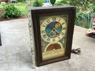 Vintage Burpee Seed Clock Model No 4 Running 8