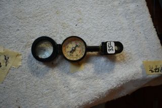 Vintage Brass Pocket Compasses Western Germany Ges Gesch