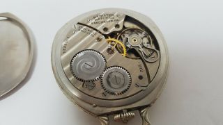 Rare Antique Hamilton Secometer 912 Movement 14k GF Rotating Seconds 17j 6
