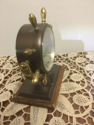 Rare Chelsea Vintage Mechanical Marine/Desk Clock 8