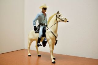 Hartland The Lone Ranger & Silver,  Tonto & Chochise 1950s Western Figures 2