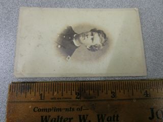 1864 Identified Civil War Soldier James McCray Jr CDV Photograph 5