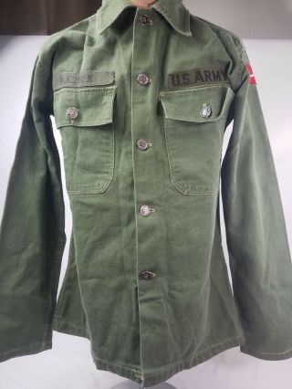 Vietnam War US U.  S.  Uniform Shirt,  78th Infantry Division,  Army,  Field,  GI 2