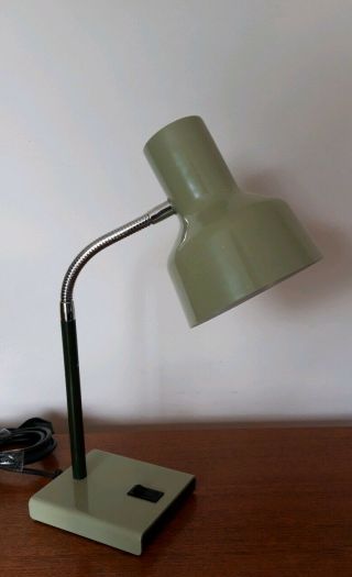 Mid Century Vintage Anglepoise Lamp Anglepoise Model 99 Retro Lamp Olive Green