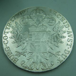 Early / Mid 1900s 833 Grade Silver Austrian Maria Theresa Thaler Coin.