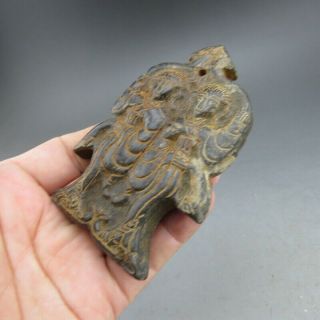 China,  jade,  collectibles,  Black magnet,  Hongshan culture,  dancers,  pendant S0010 4