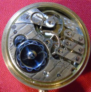Atique Pocket Watch Illinois Getty Movement?17 Jewel,  Le Bron on dial, .  Running. 2